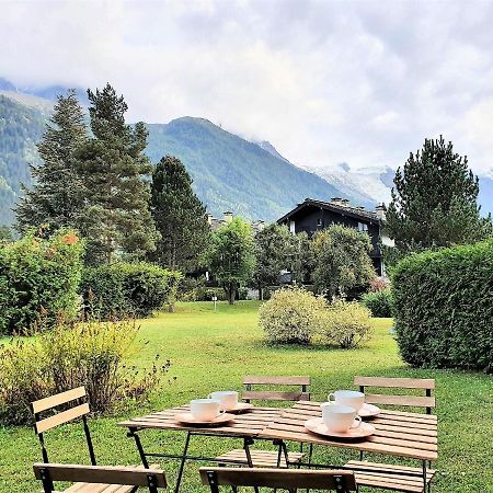 Chamonix Appartement Vue Mont Blanc Avec Jardin ภายนอก รูปภาพ