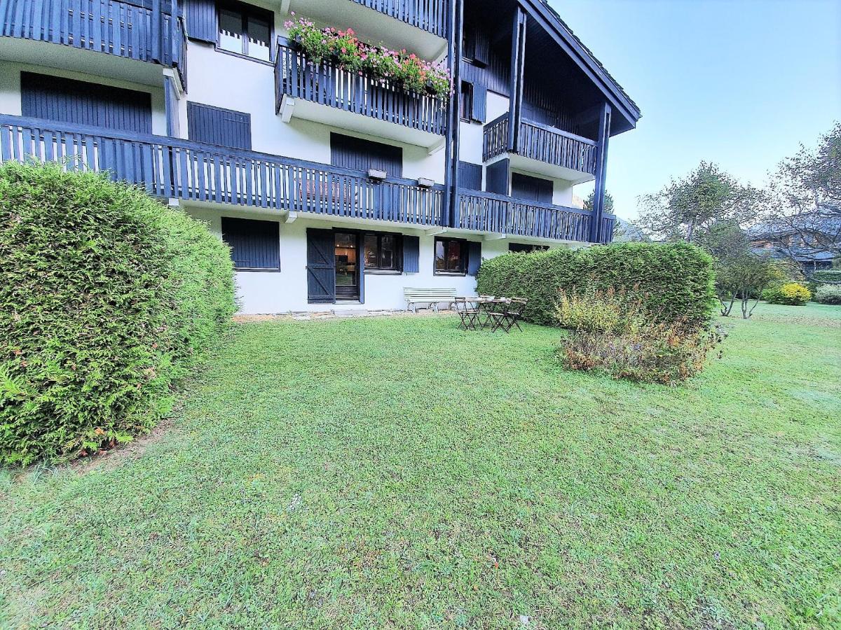 Chamonix Appartement Vue Mont Blanc Avec Jardin ภายนอก รูปภาพ