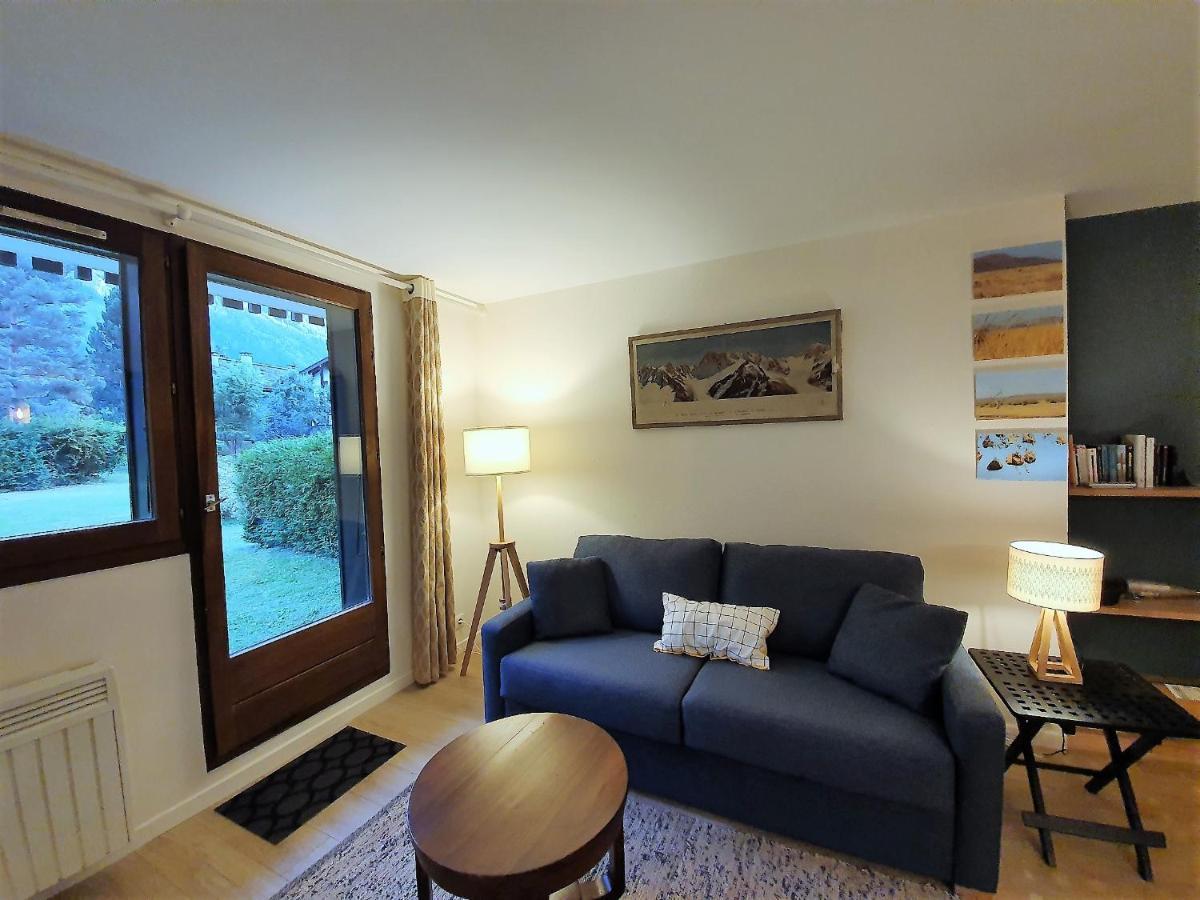 Chamonix Appartement Vue Mont Blanc Avec Jardin ภายนอก รูปภาพ